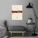 Plakat Paris Moderne Tour Eiffel Deco