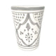 Hand Made Ceramic Mug | Grey & White
