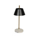 Marble Table Lamp | Black 28x19x51cm